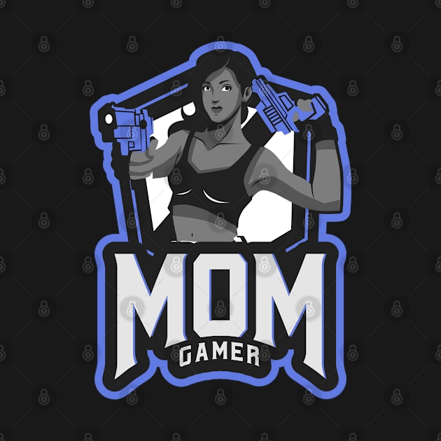 Purple Mom Gamer by QuirkyWay