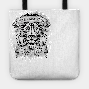 The Elephant Would Be King Jiu Jitsu Tote