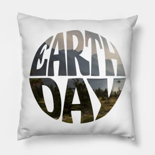 Earth Day Globe Pillow