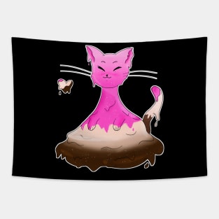 Ice cream kitty Tapestry