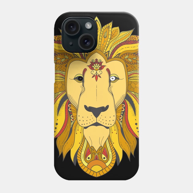 lion Phone Case by AnimalAddict