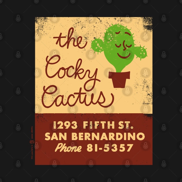 Vintage The Cocky Cactus Restaurant by StudioPM71