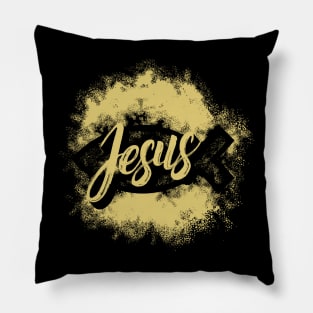 Bible art. Jesus. Pillow