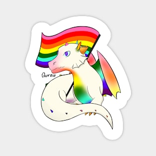 Gay Pride Flag Dragon 2 - 2018 Magnet