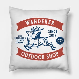 Wanderer Outdoor Shop Pillow