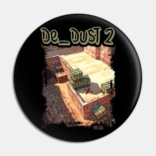 Dust 2 Pin