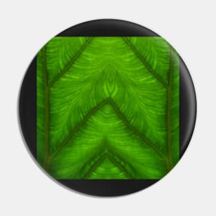 Banana leaf kaleidoscopic patterns. TWO Pin