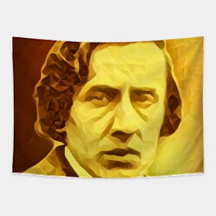 Frédéric Chopin Golden Portrait | Frédéric Chopin Artwork 8 Tapestry
