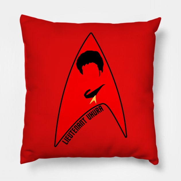 Lt. Uhura Pillow by Sutilmente