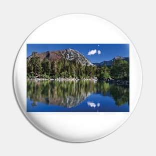 Sherwin Lake Reflects Mountains Pin