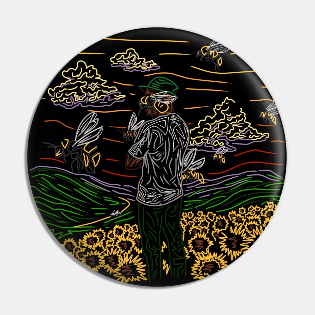 Tyler The Creator Flower Boy Pin by Huxley Berg