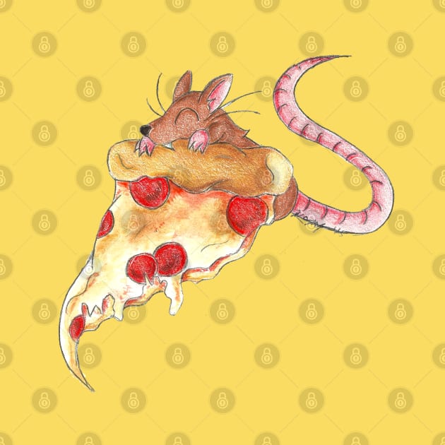 Love that Pizza! by KristenOKeefeArt