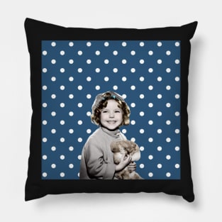 Shirley Temple Blue With Bear Pillow