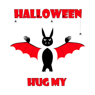 halloween bat costume hug me T-Shirt