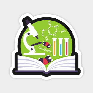 Organic Chemistry Emblem Magnet