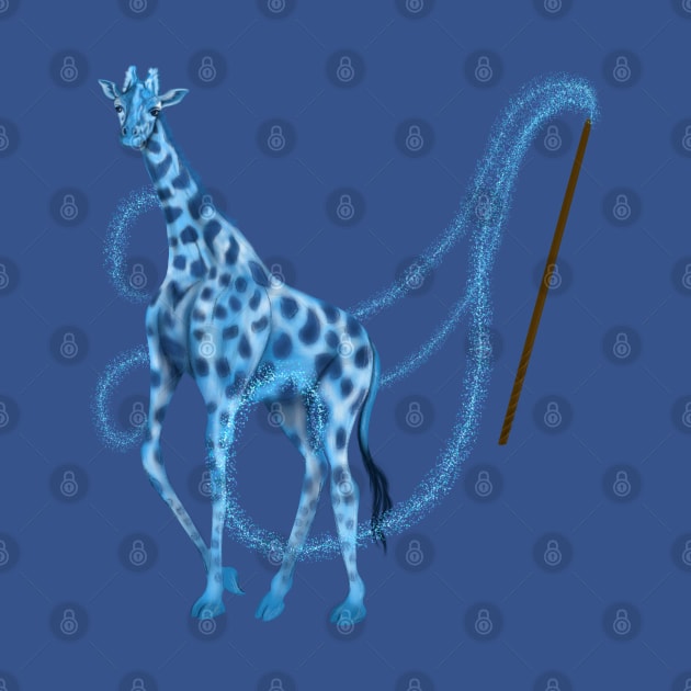 Magical Familiar Giraffe by KataMartArt