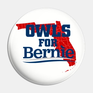 Owls For Bernie Pin