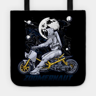 ZOOMERNAUT ASTRONAUT MOTORCYCLE Tote