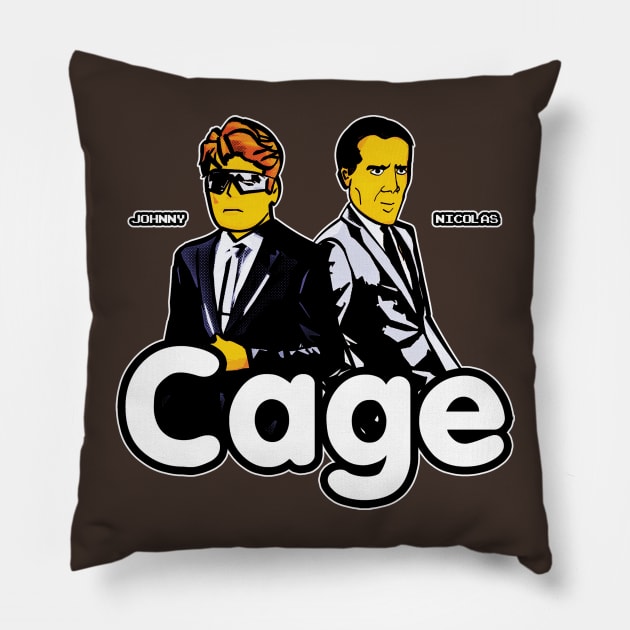 Cage (Version 2) Pillow by rodmarck