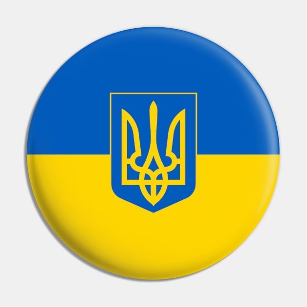 Ukraine Flag Pin by Historia