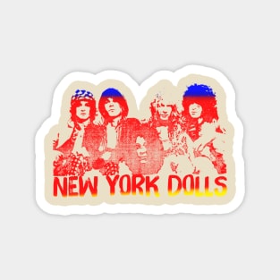 New York Dolls Magnet