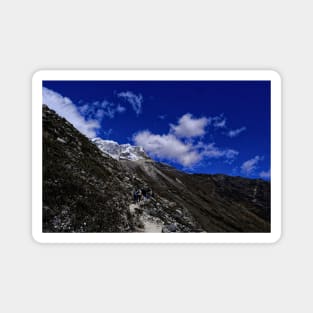 Trekking in Cordeleira Blanca Peru. Magnet