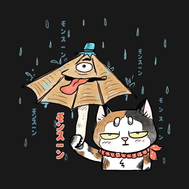 Monsoon in Yokai Villa Japan by OzzyMac