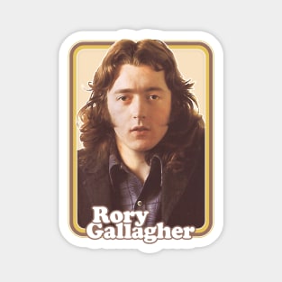Rory Gallagher / Vintage Look Fanart Design Magnet