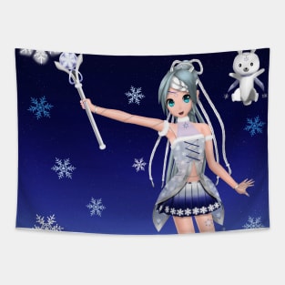 Snow Miku 2019 (Self Design) Tapestry