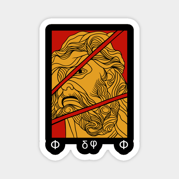 Hail Zeus Magnet by growingartwork