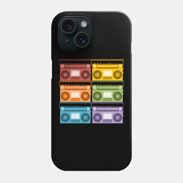 Rainbow Boombox Phone Case by inotyler