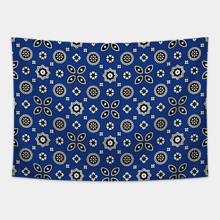 Ajrak Pattern Tapestry