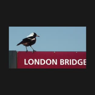 Magpie on London Bridge T-Shirt