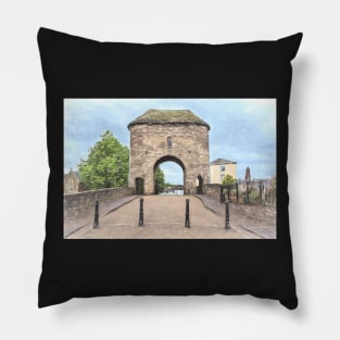 Gateway To Monmouth as Digital Art Pillow