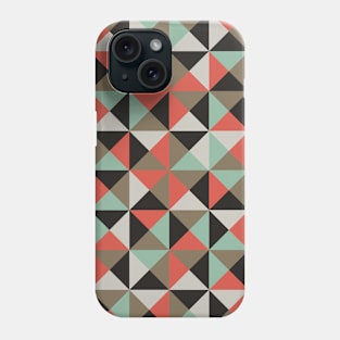 Geometric Faceted Pattern Phone Case