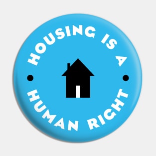 Housing is a human right - v2 Pin