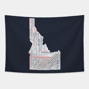 Idaho Wanderlust Tapestry