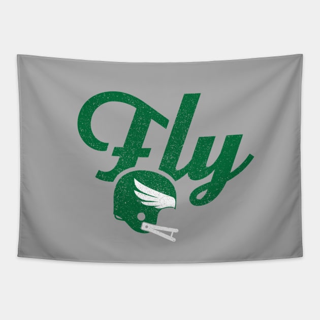 Fly Eagles Fly Tapestry by Side Grind Design