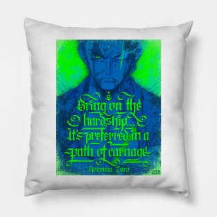 Pirate Hunter - quote Pillow