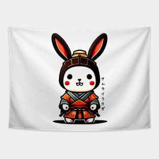 Samurai Rabbit ( サムライうさぎ ) Tapestry