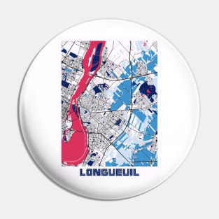 Longueuil - Canada MilkTea City Map Pin