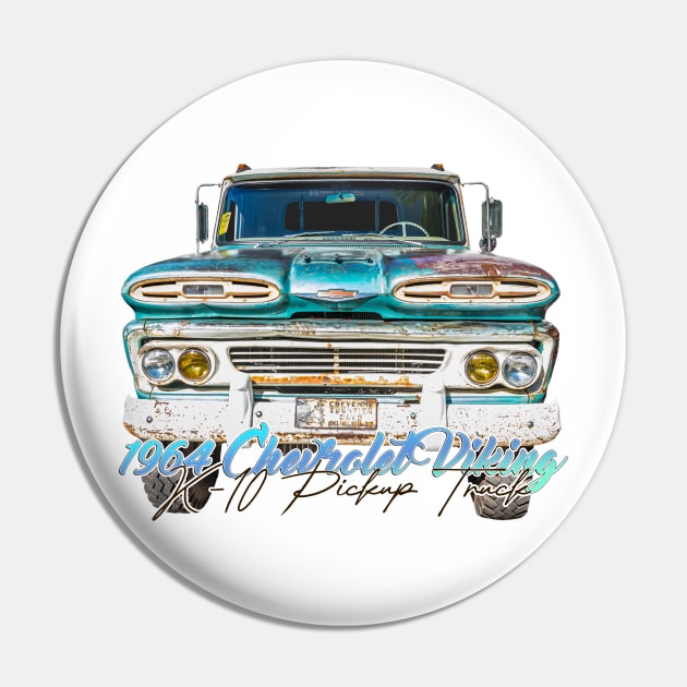 1964 Chevrolet Viking K-10 Pickup Truck Pin by Gestalt Imagery