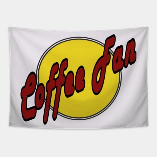 Coffee fan Tapestry