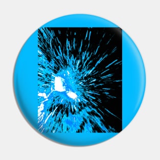 Blue spark Pin