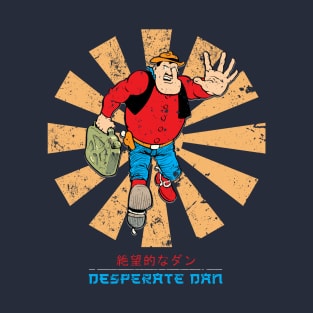 Desperate Dan Retro Japanese T-Shirt