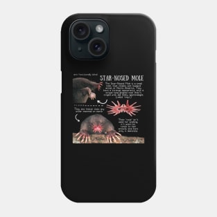 Animal Facts - Star-nosed Mole Phone Case