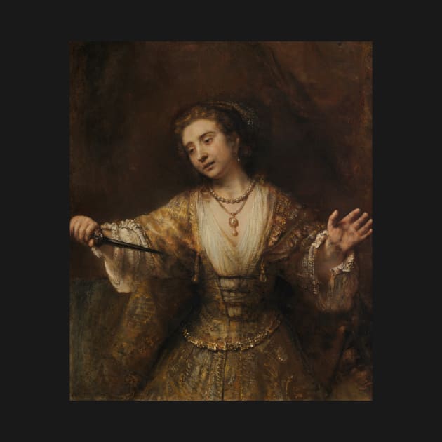 Lucretia by Rembrandt by Classic Art Stall