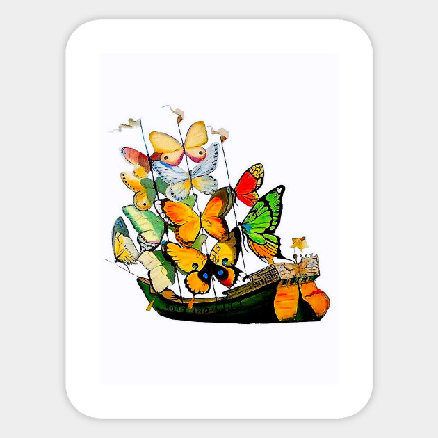 Butterfly Sails Galleon Sailing Ship