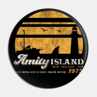 Amity Island Sunset Worn Out (Universal © UCS LLC) Pin