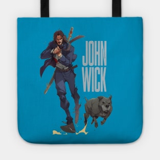 john wick and the team Tote